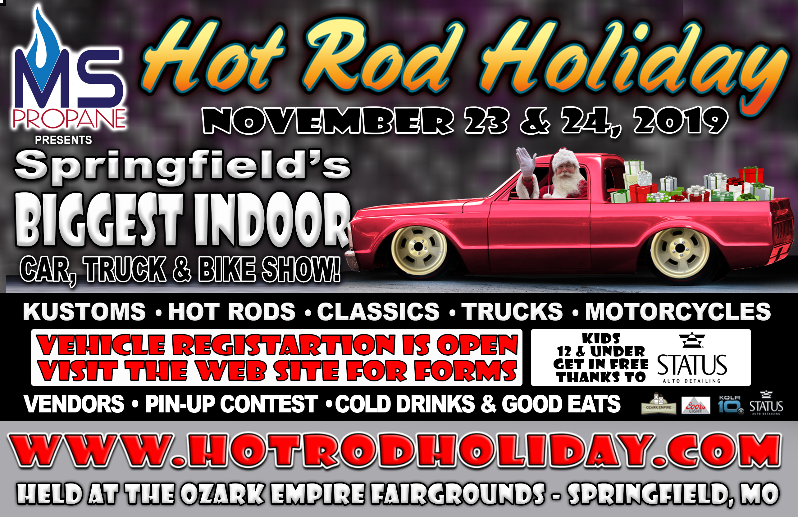 Hotrod Holiday November 23 & 24, 2019